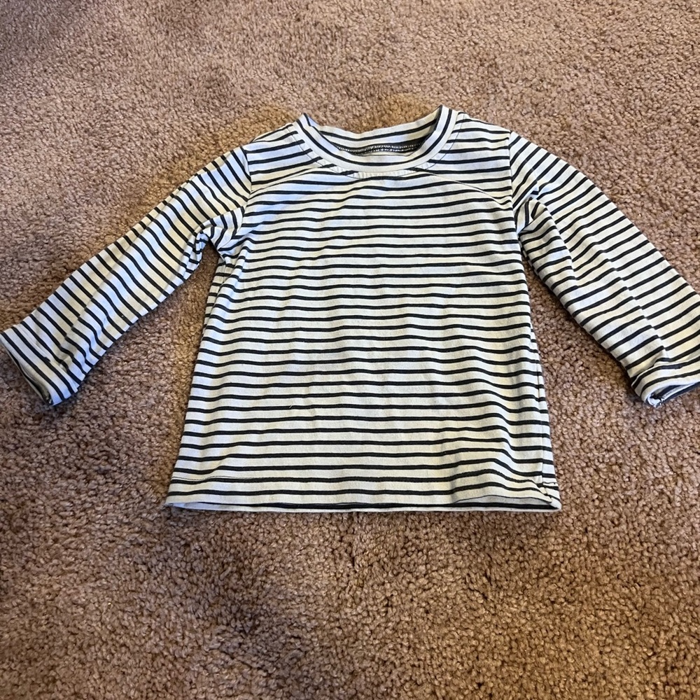 Striped Kids Long Sleeve Shirt